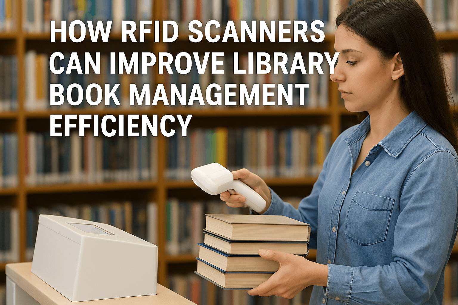 RFID Tarayıcılar K&uuml;t&uuml;phane Kitap Y&ouml;netimi Verimliliğini Nasıl Artırabilir?